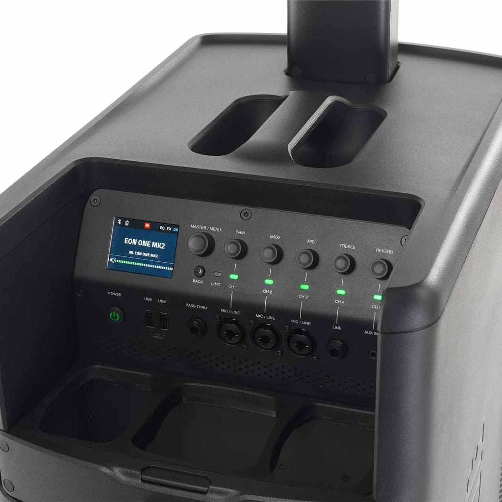 JBL EON ONE MK2 All-In-One Rechargeable Column PA with Built-In Mixer and DSP