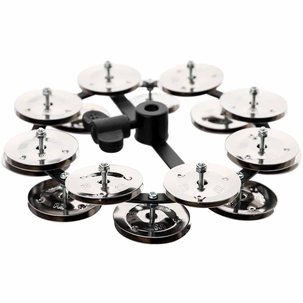 Meinl Headliner® Series 5\" Hihat Tambourine, Dual Row, Stainless Steel Jingles - HTHH2BK