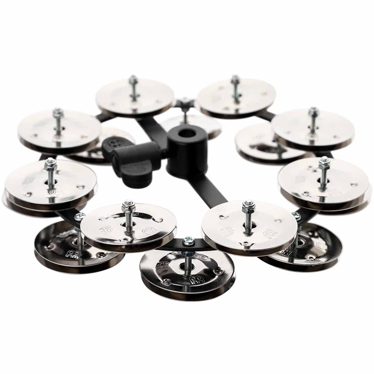 Meinl Headliner® Series 5\" Hihat Tambourine, Dual Row, Stainless Steel Jingles - HTHH2BK