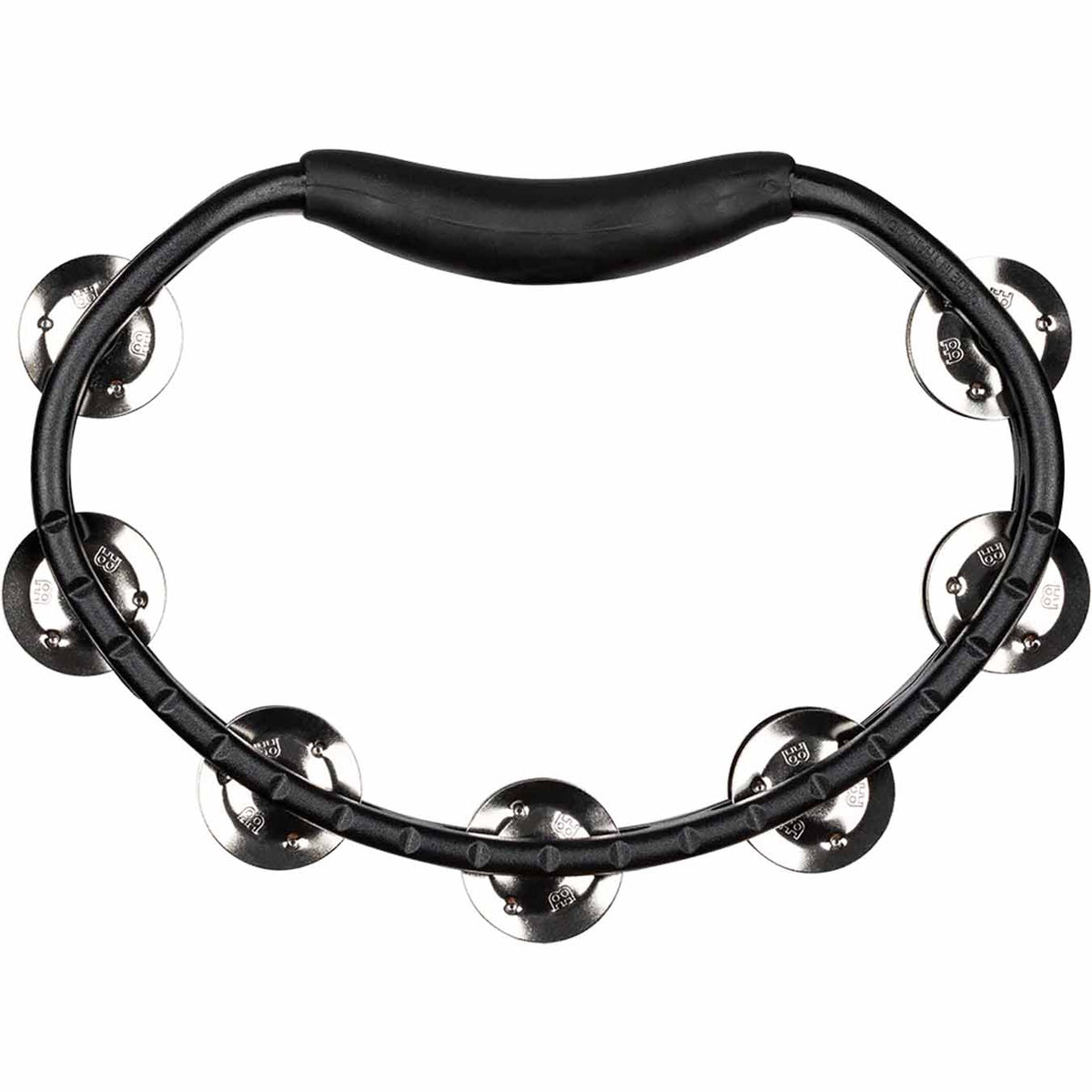 Meinl Artists Blog More Molded ABS Tambourine, Black, Dual Row, Stainless Steel Jingles video + 1 Headliner ® Series Molded A