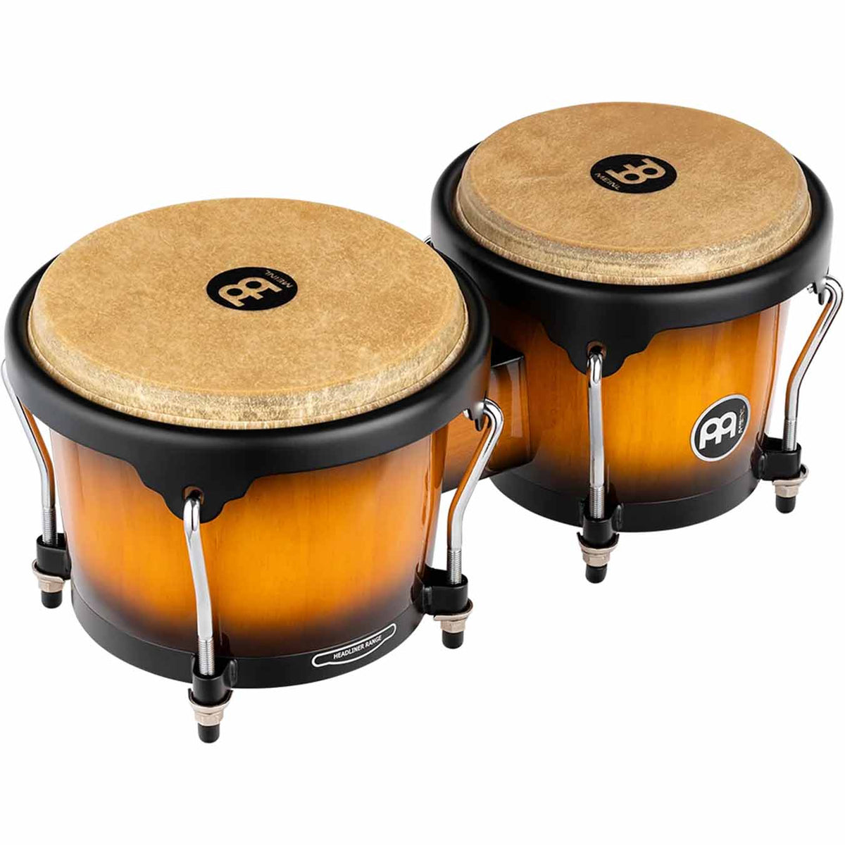Meinl Headliner® Series Bongo Wood Bongo, Vintage Sunburst - HB100VSB