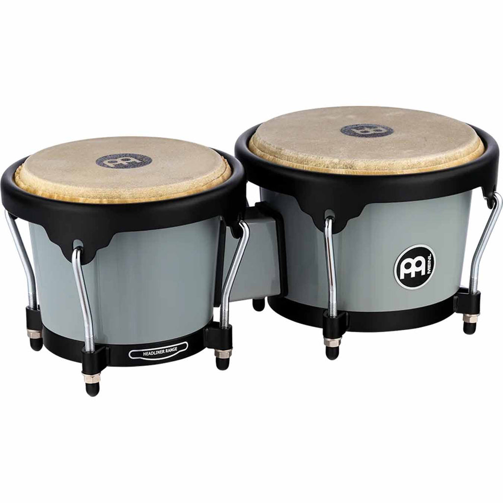 Meinl Journey Series Bongo Molded ABS Bongo, Ultimate Gray - HB50UG