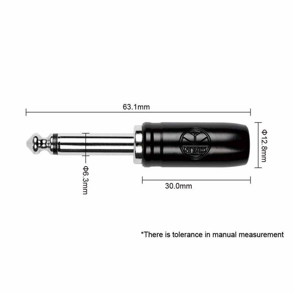 Kirlin IP-241BC-BK-10 Original 24 10m Instrument Cable - Black