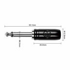 Kirlin IP-241BC BL Original 24 3m Instrument Cable - Blue