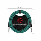 Kirlin IP-241BC-GR-10 Original 24 10m Instrument Cable - Green