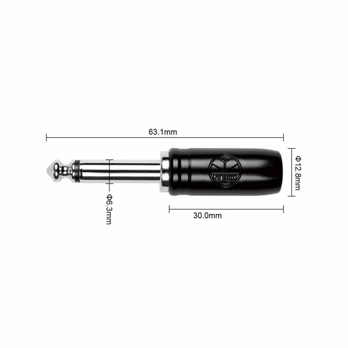 Kirlin IP-241BC RD Original 24 3m Instrument Cable - Red