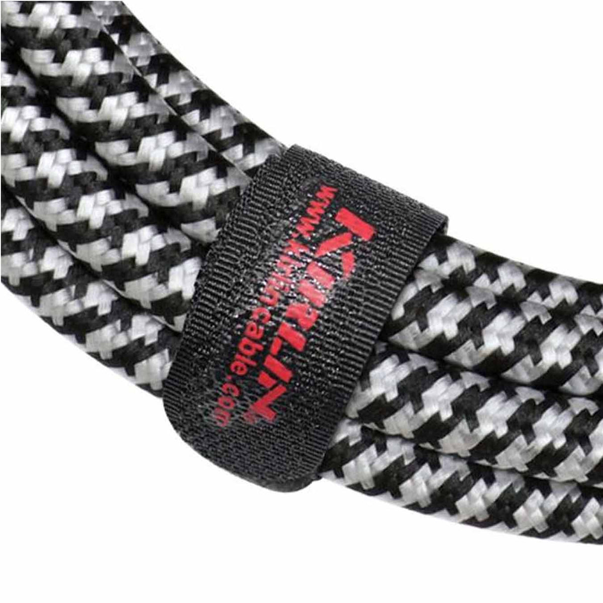 Kirlin IW-241BCG BKB Original Woven 3mtr Instrument Cable - Black