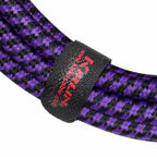 Kirlin IW-241BCG PUB Original Woven 3mtr Instrument Cable - Purple