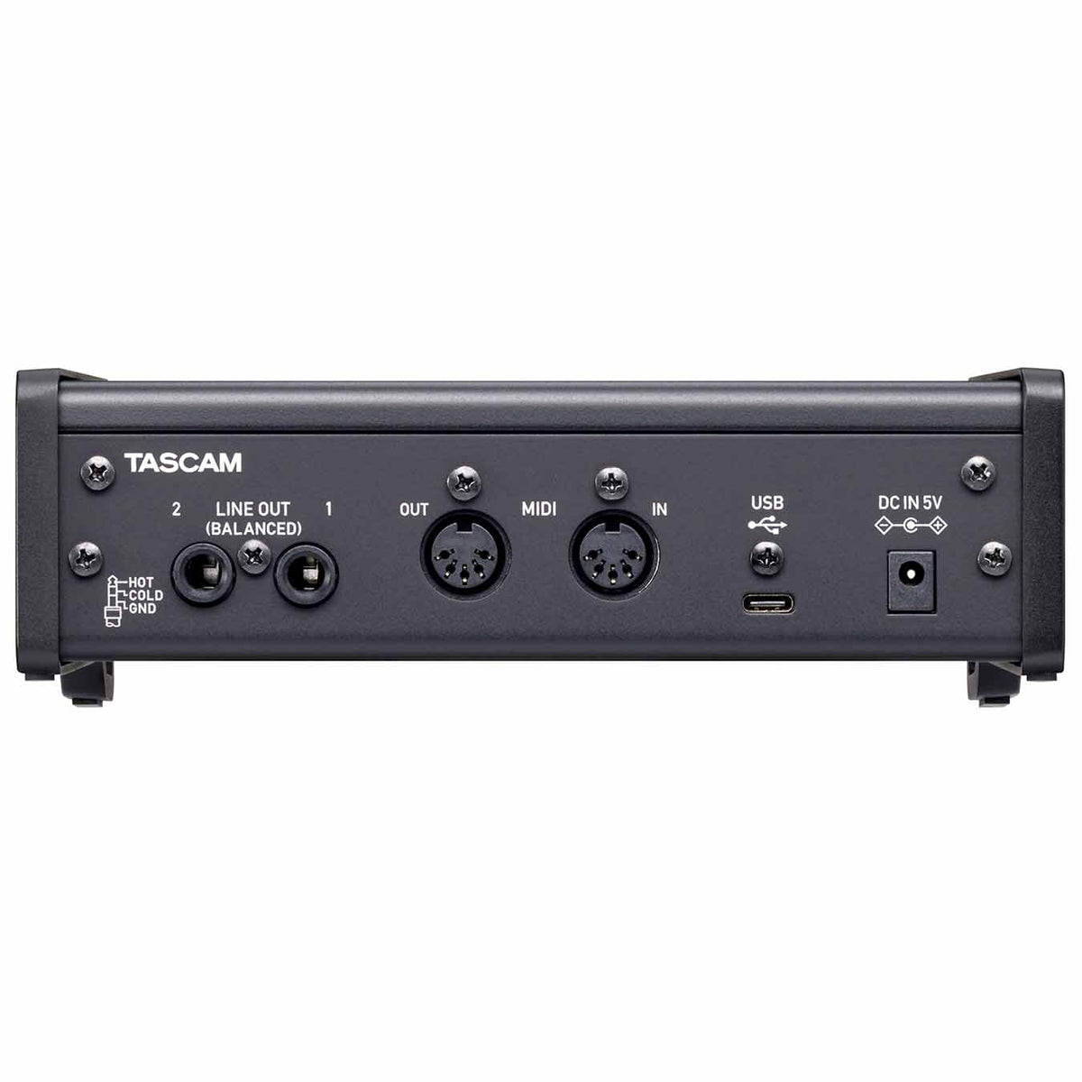 Tascam US-2x2HR 2-IN/2-OUT High Resolution USB Audio/MIDI Interface