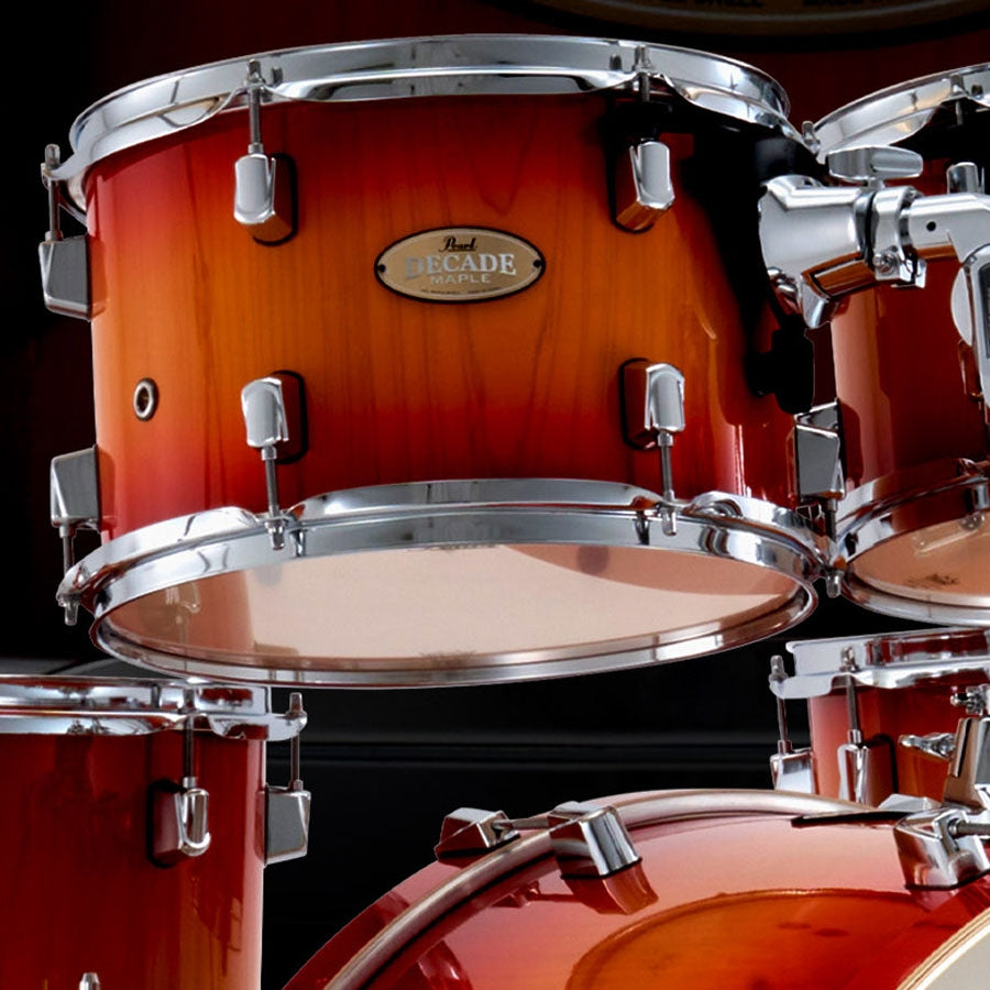 Pearl Decade Maple DMP925SP/C 870 5-Pcs Hybrid Shell Pack - Sunset Pine Burst