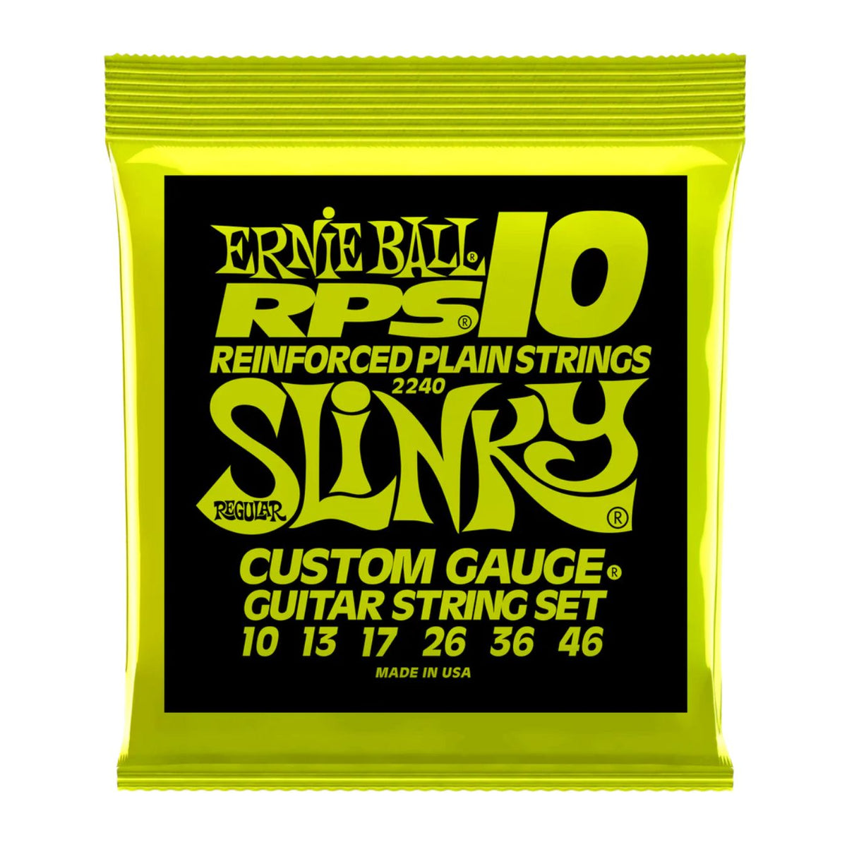 Ernie Ball 2240 RPS10 Slinky Nickel 10-46 Gauge