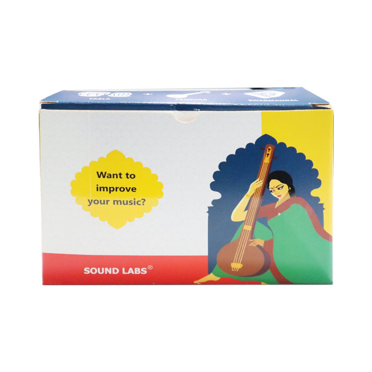 Sangat Gold Electronic Tabla with Tanpura and Swarmandal