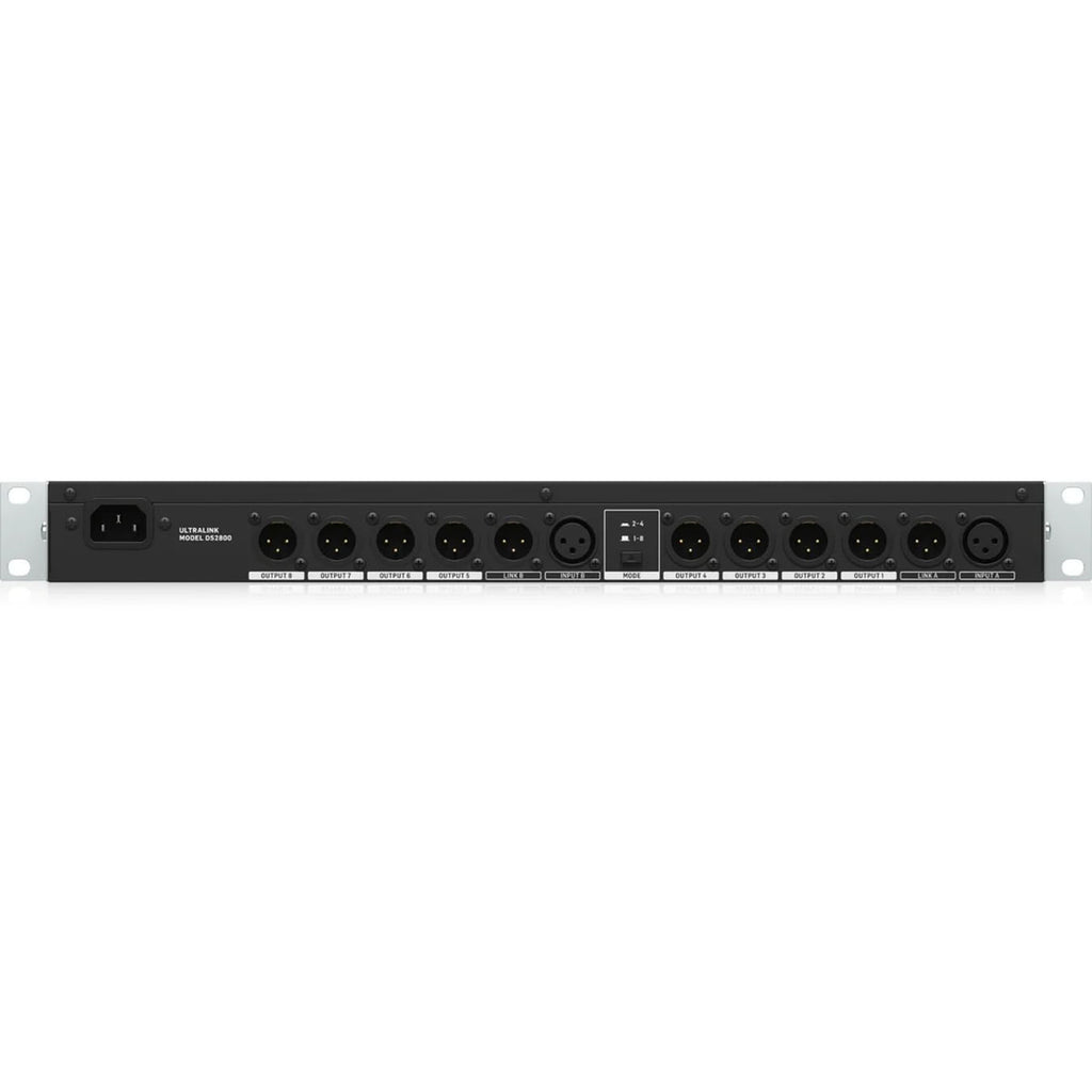 Behringer DS2800 Professional 2-Input 8-Output Distribution Splitter