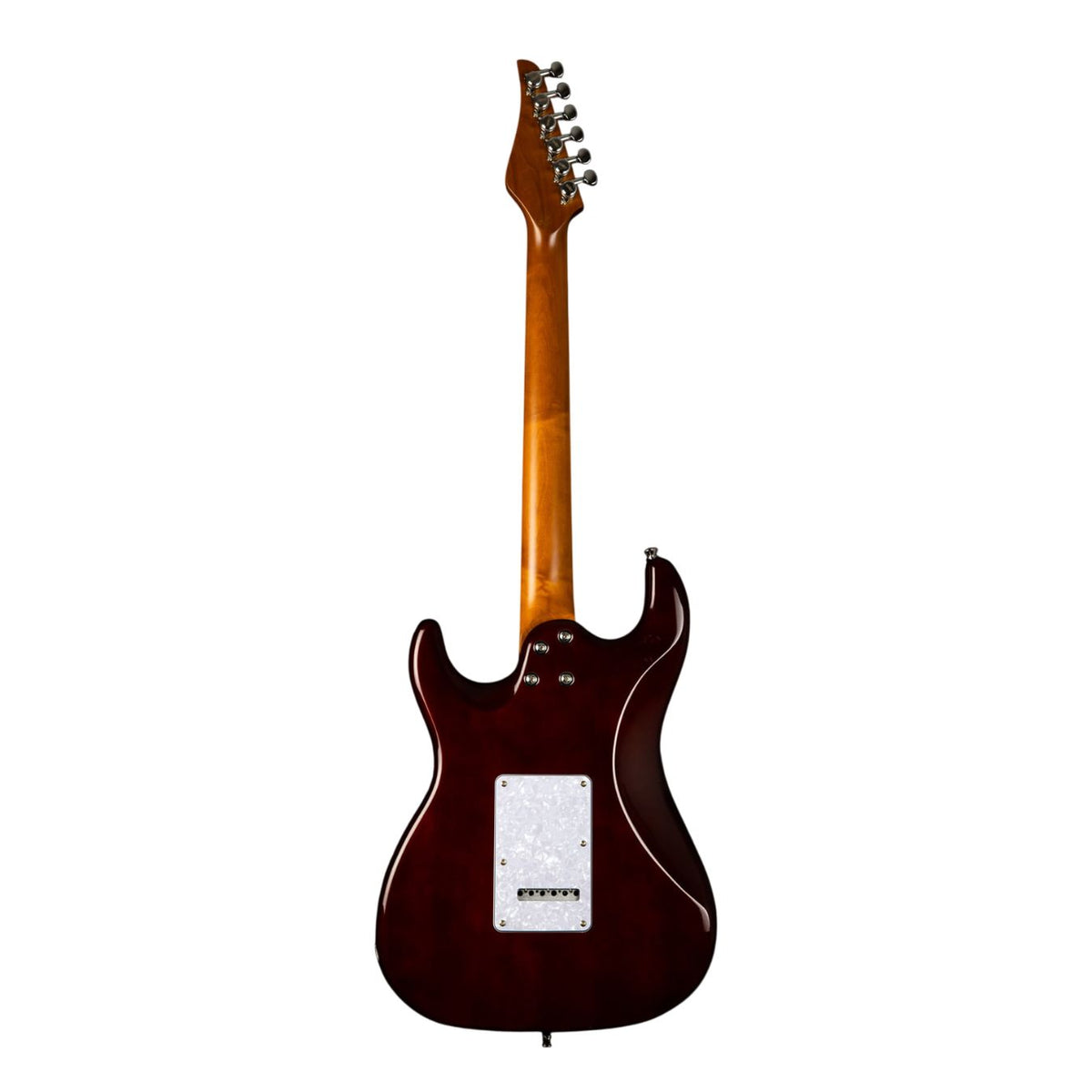 Jet JS-450 Electric Guitar HSS Pickup - Transparent Brown