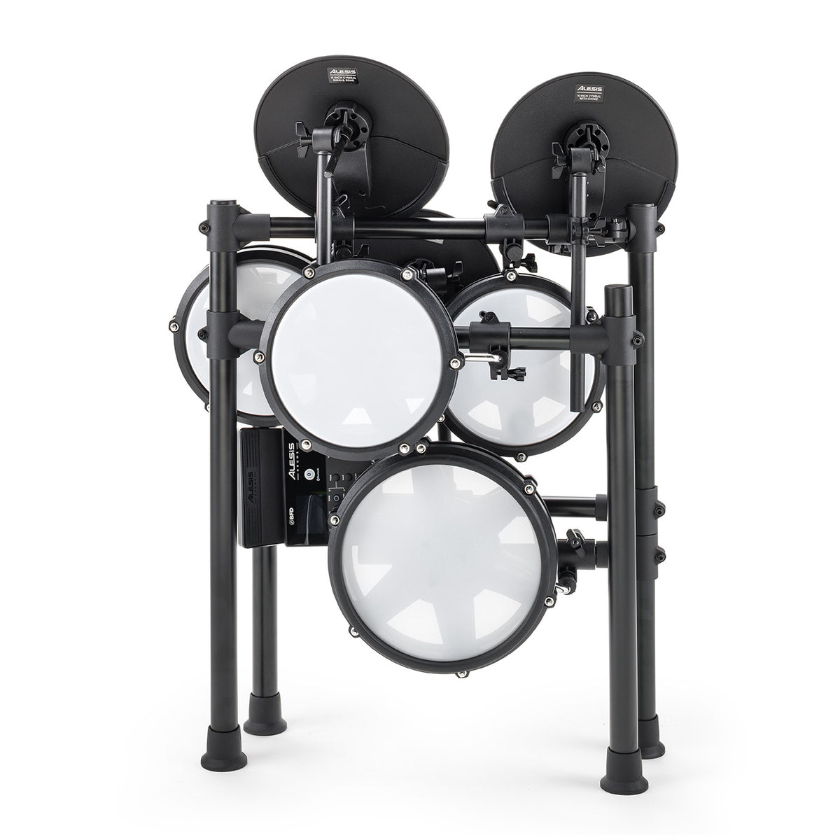 Alesis NITRO MAX KIT Eight Piece Electronic Drum Kit with Mesh Heads and Bluetooth