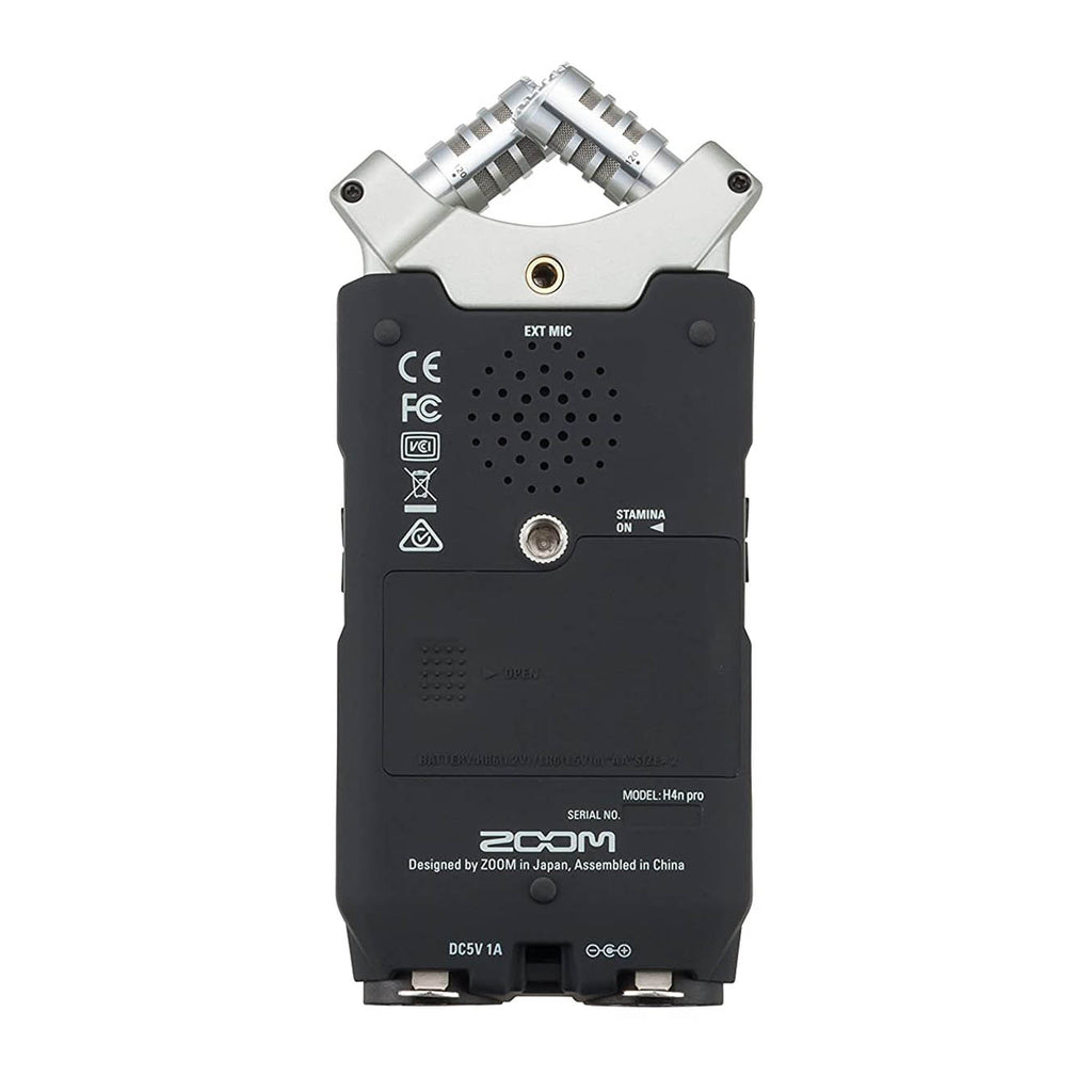 Zoom H4n Pro 4-Input / 4-Track Portable Handy Recorder with Onboard X/Y Mic Capsule