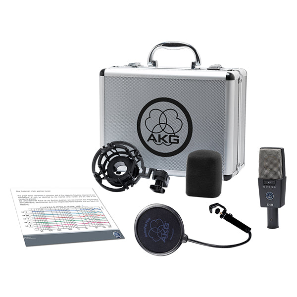 AKG C414 XLS Reference Condenser Microphone Multipattern