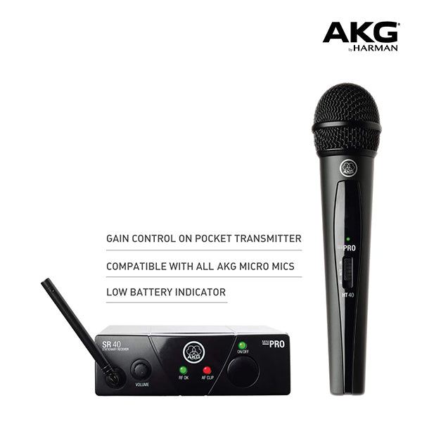 AKG WMS40 Mini Single Vocal Set - Wireless microphone system