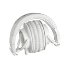 Audio-Technica ATH-M50x WH Over-Ear Professional Studio Monitor Headphones-White