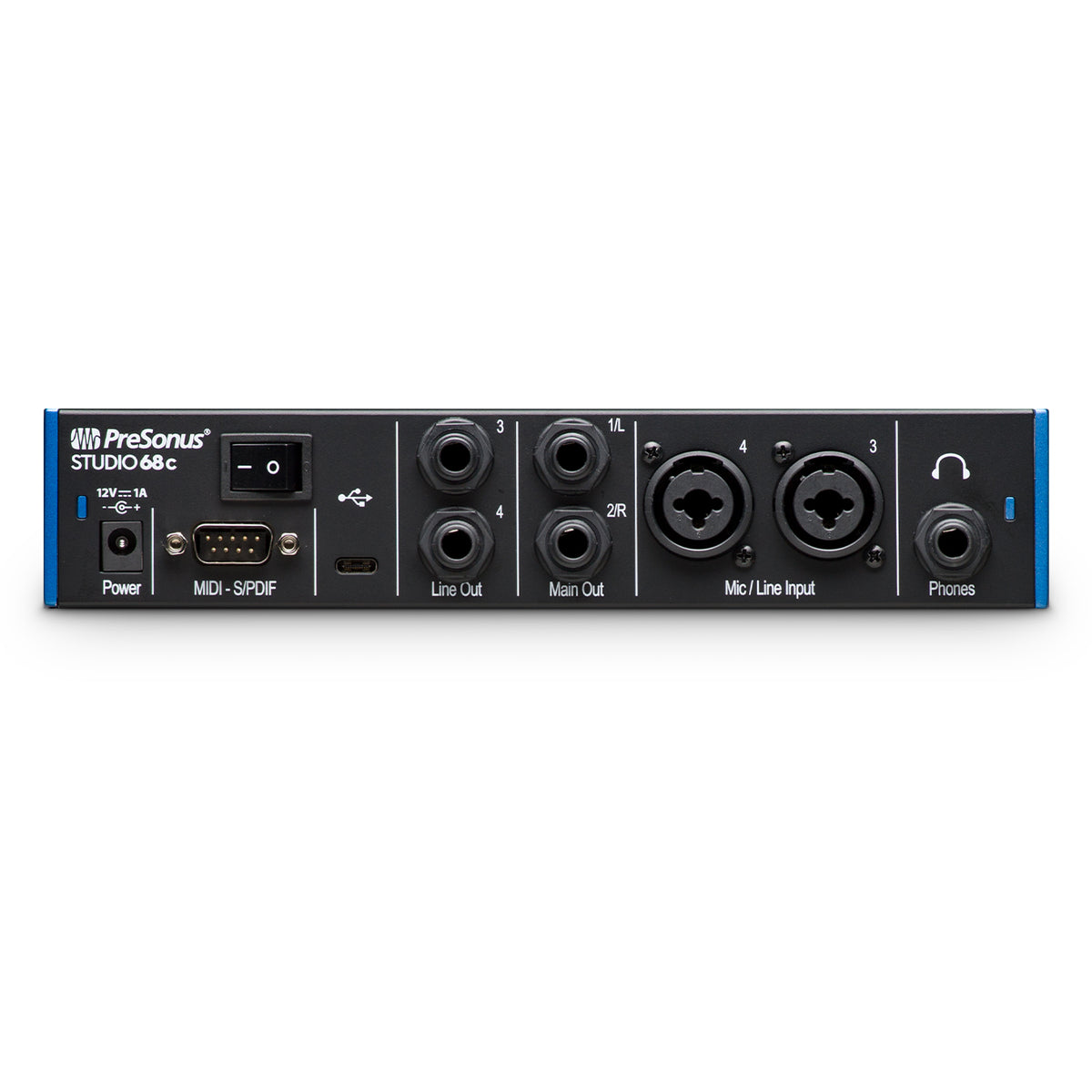 Presonus Studio 68c 6 inputs/6 outputs USB C Audio Interface