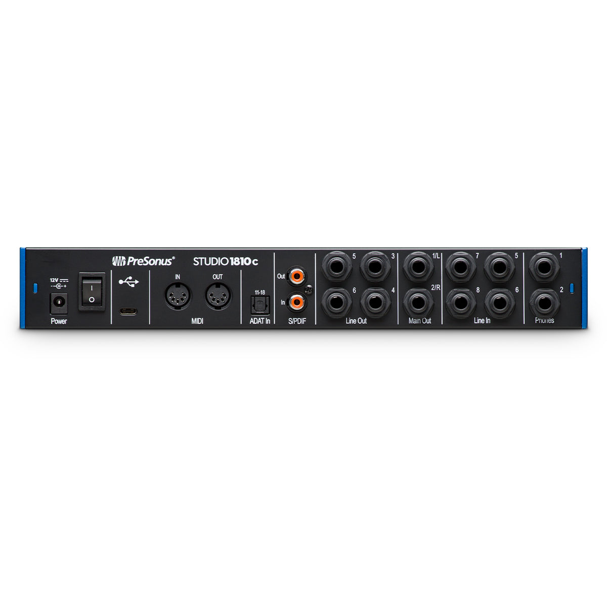 Presonus Studio 1810c 18 inputs/8 outputs USB C Audio Interface
