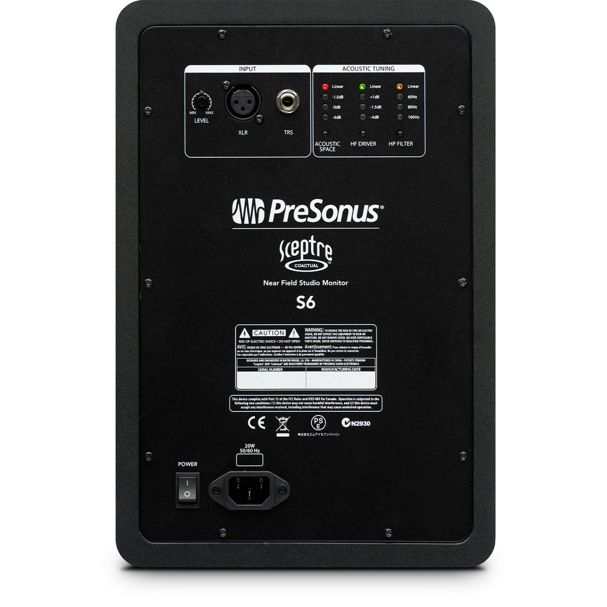 Presonus Sceptre S6 2-Way 6.5 inch Coaxial Near Field Studio Monitor (Pair)