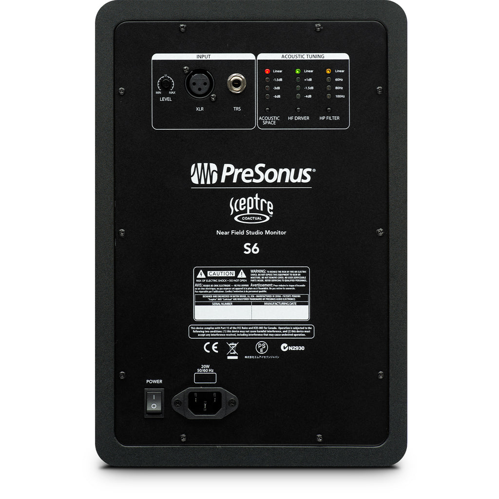Presonus Sceptre S8 2-Way 8 inch Coaxial Near Field Studio Monitor (Pair)