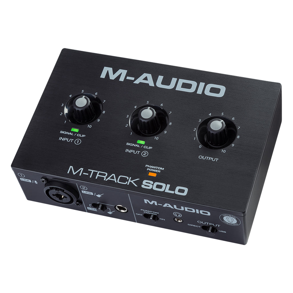 M-Audio M-Track Solo-II 2-channel USB Audio Interface
