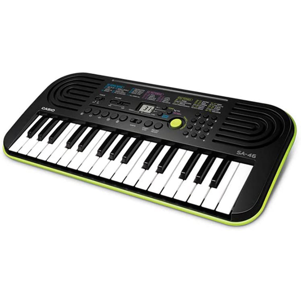 Casio SA-46 Electronic Keyboard with LAD-6 Adapter