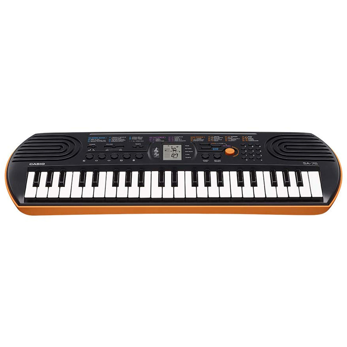 Casio SA-76 Electronic Keyboard with LAD-6 Adapter