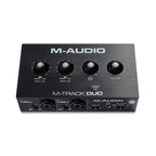 M-Audio M-Track Duo – USB Audio Interface for Recording, Streaming and Podcasting with Dual XLR, Line & DI Inputs, Plus a Sof