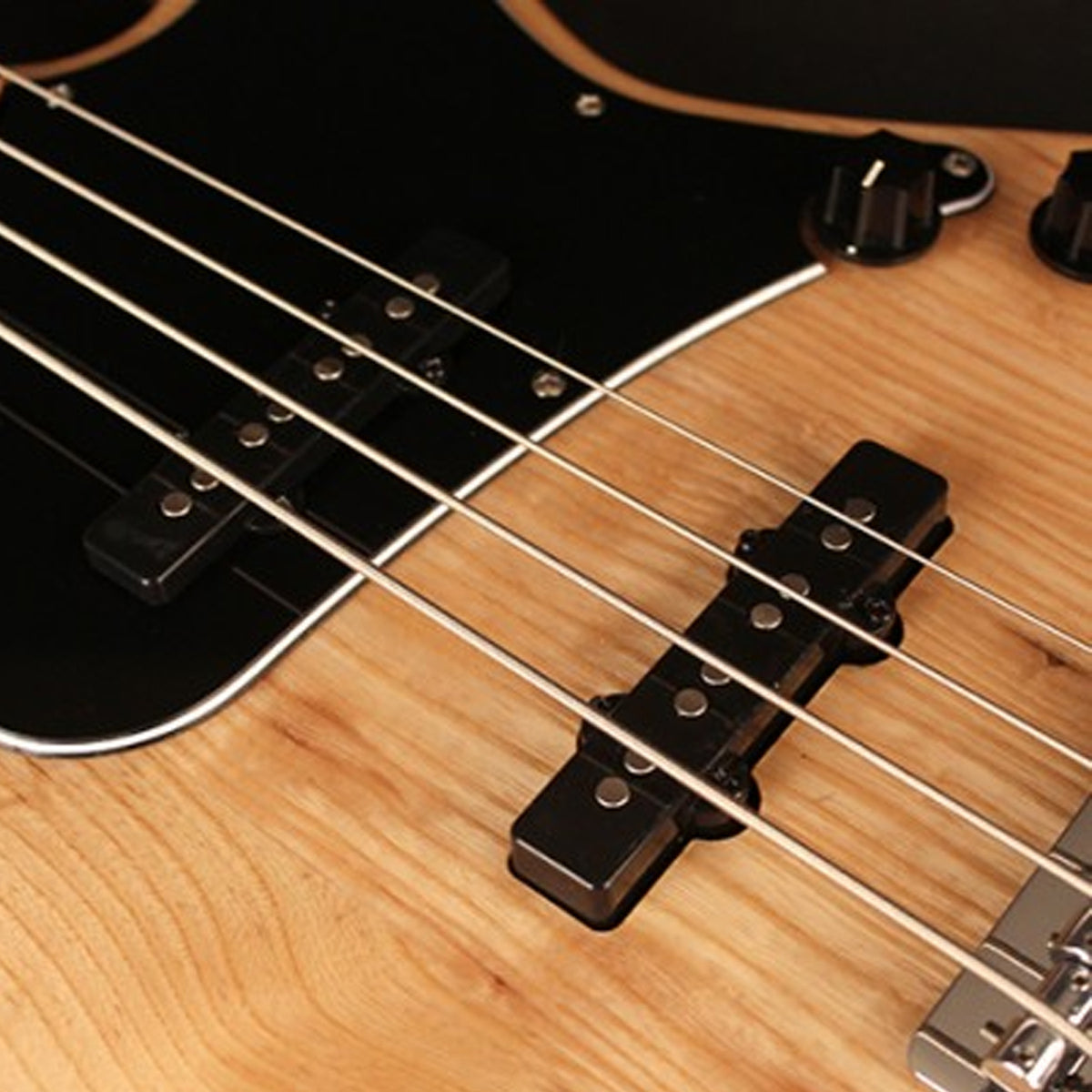 Cort GB54-ASH NAT 4 String Bass Guitar - Natural Glossy