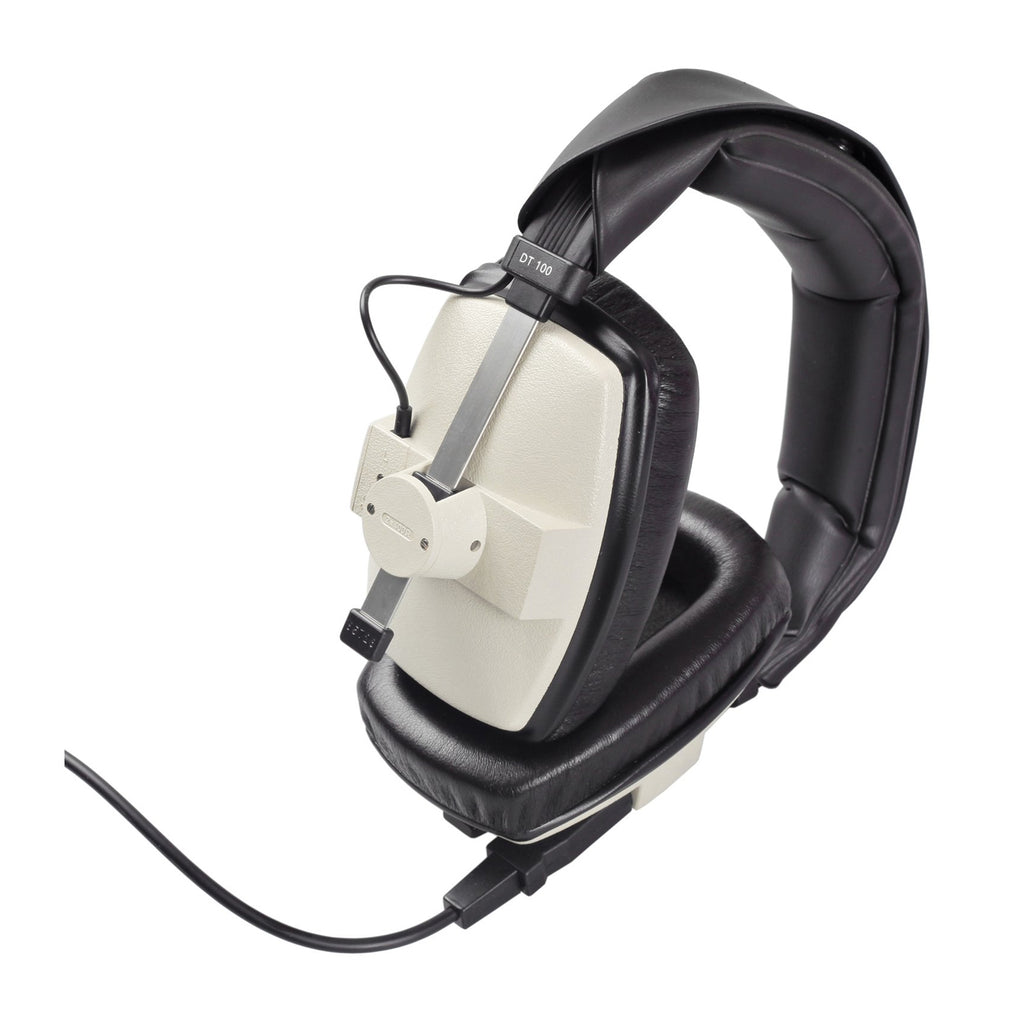 Beyerdynamic DT-100-400OHM-GREY Closed Studio Headphones for Monitoring EFPENG and Live Applications 400 Ohms Grey
