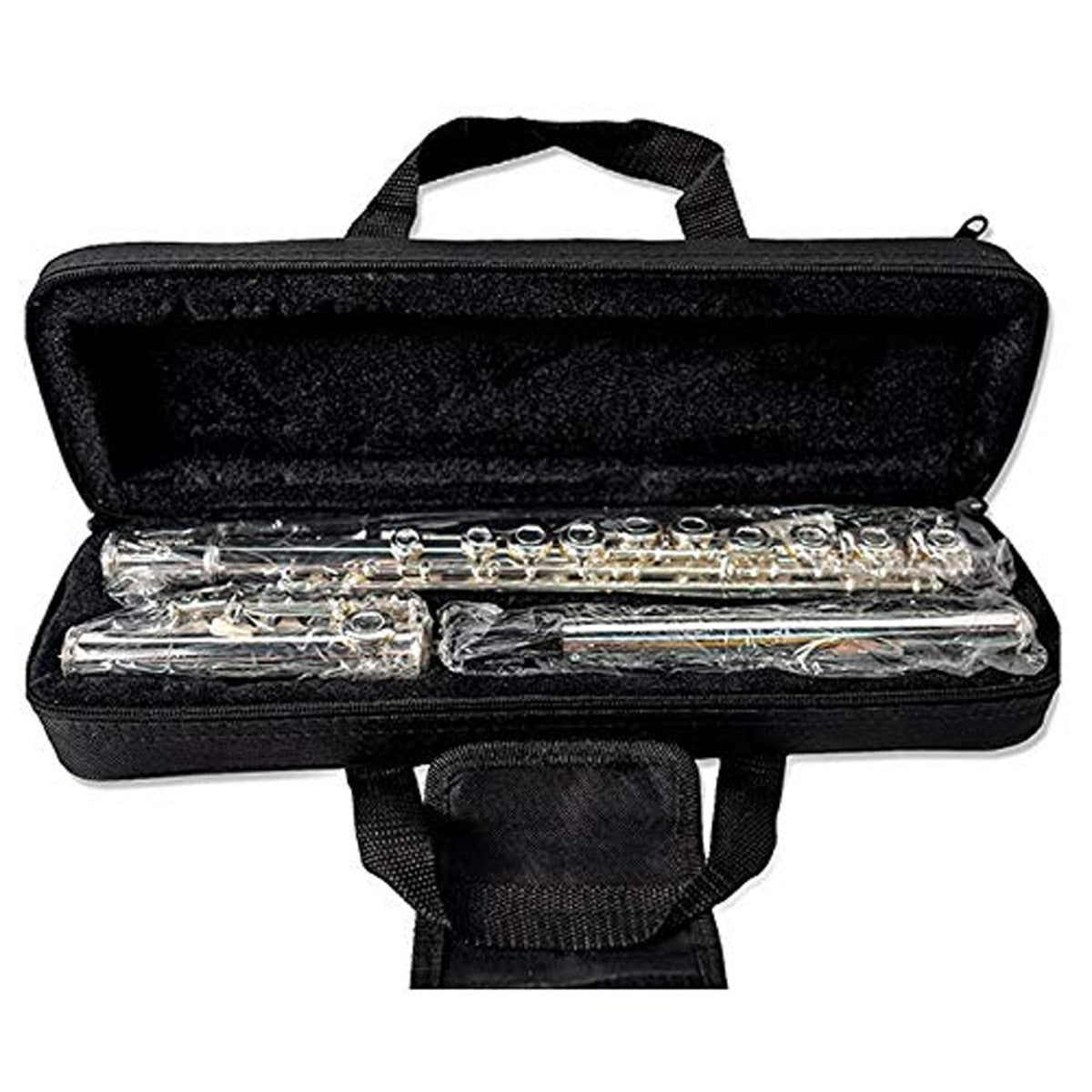 Jinbao JBFL-6248S Silver Plated Flute With Case