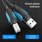 Vention USB 2.0 Printer Cable VAS-A16-B200 2 mtr