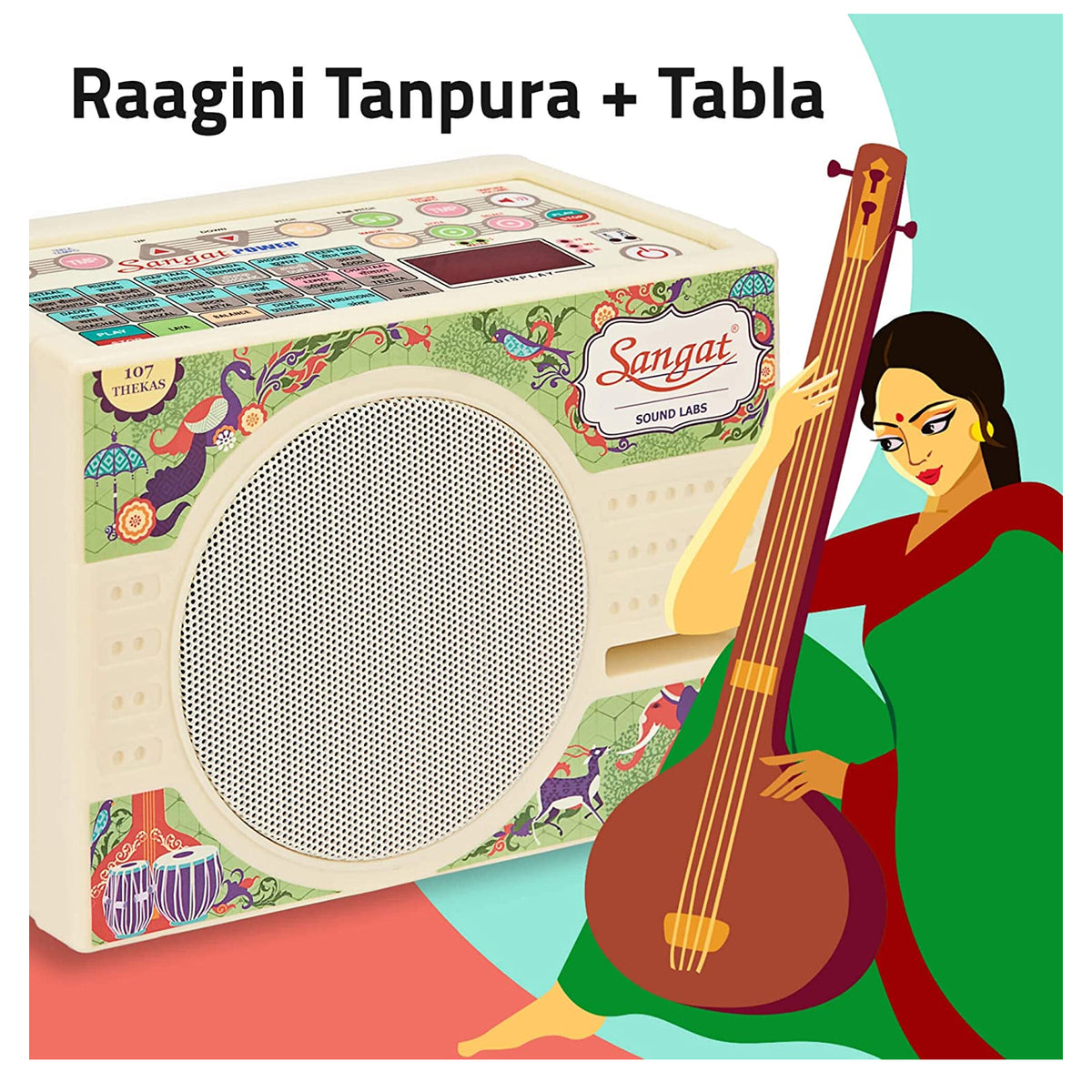 Sound Labs Sangat Power Electronic Tabla + Tanpura