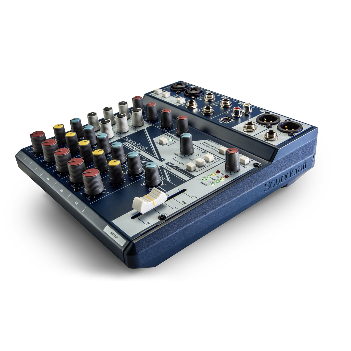 Soundcraft Notepad-8FX Small-format Analog Mixing Console with USB I/O and Lexicon Effects