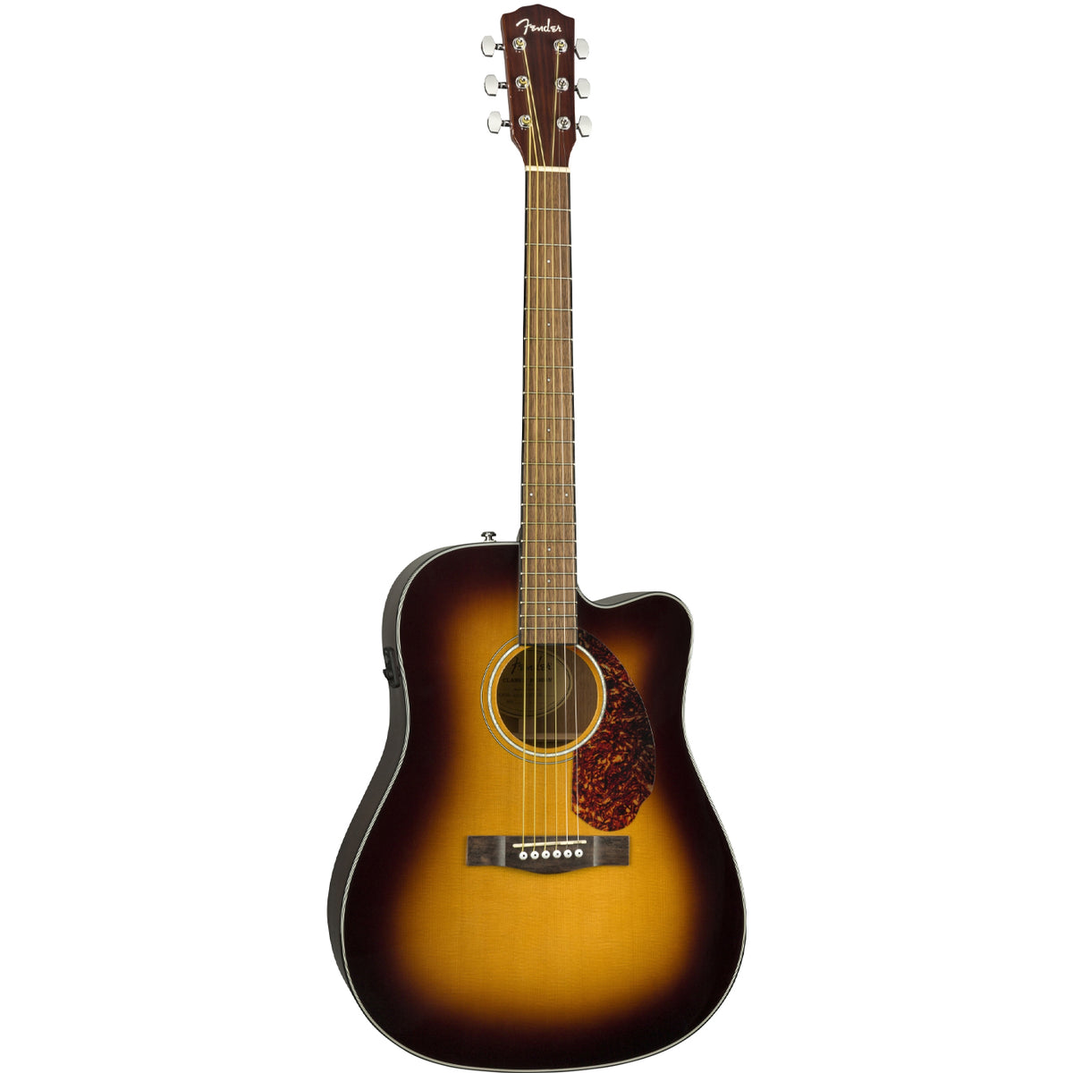 Fender CD-140SCE Dreadnought Guitar Sunburst 0970213332 with Hardcase