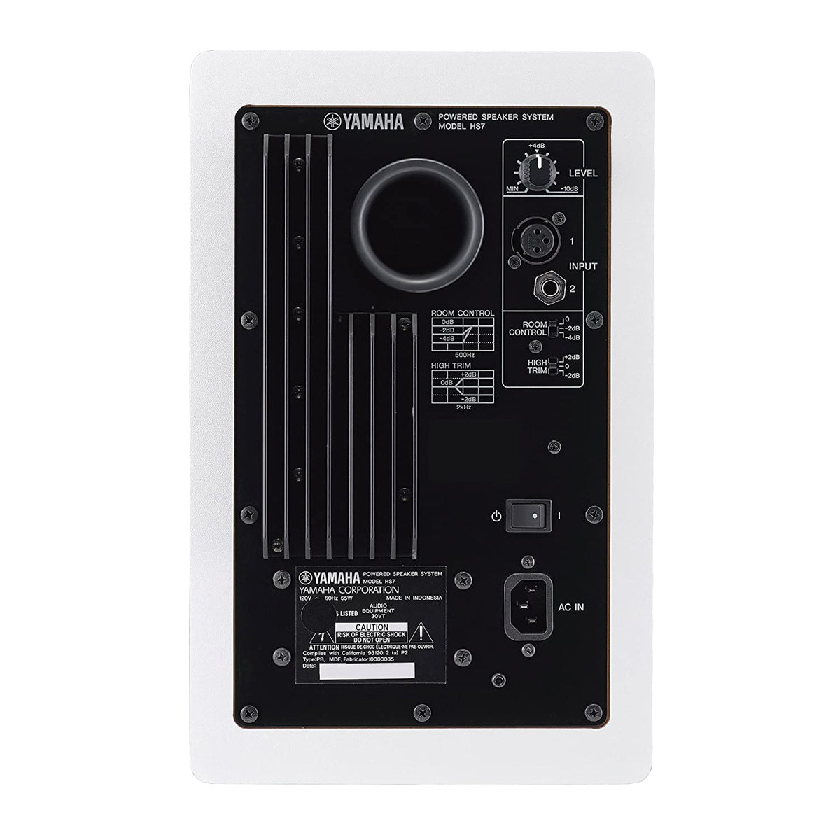 YAMAHA HS7 Active Studio Monitor- White Edition Pair