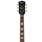 CORT CR250-TBK Classic Rock Series Electric Guitar- Trans Black