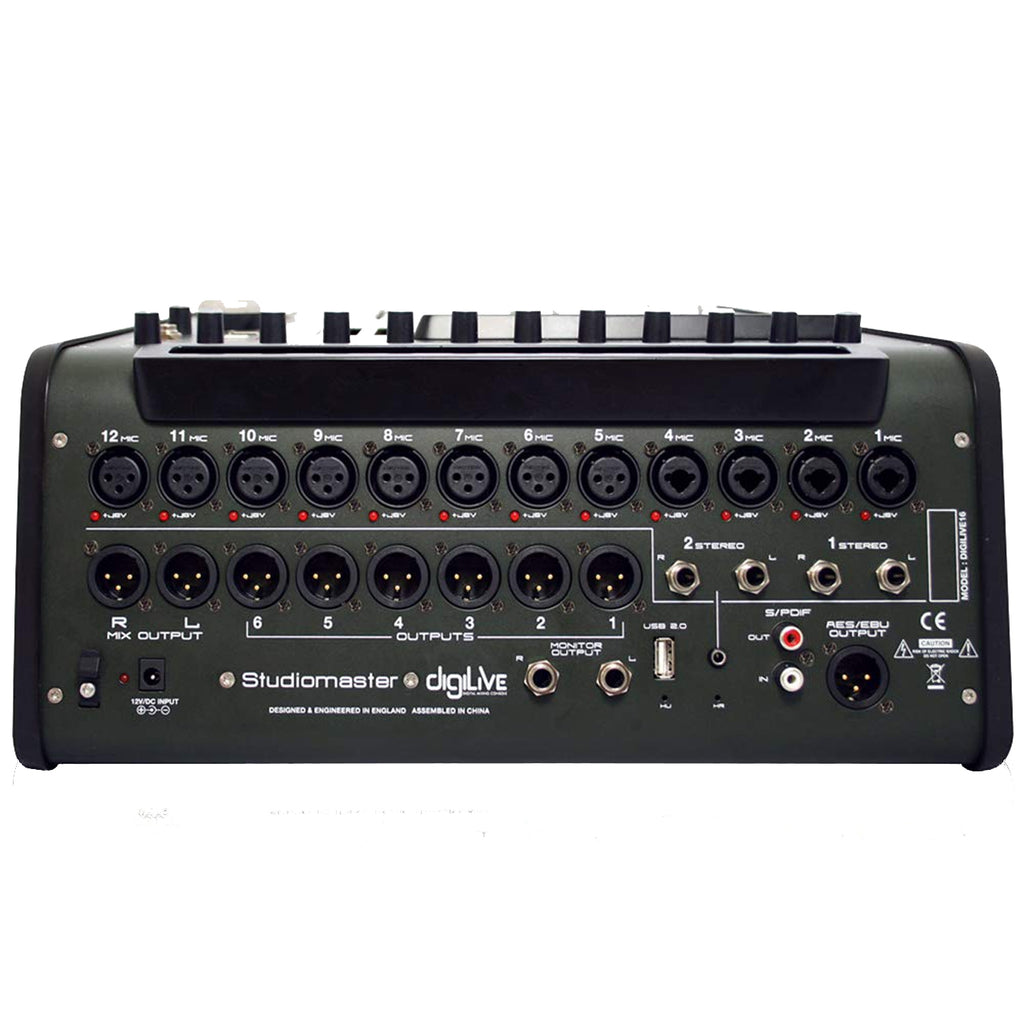 Studiomaster Digilive 16 - Channel Digital Mixing Console