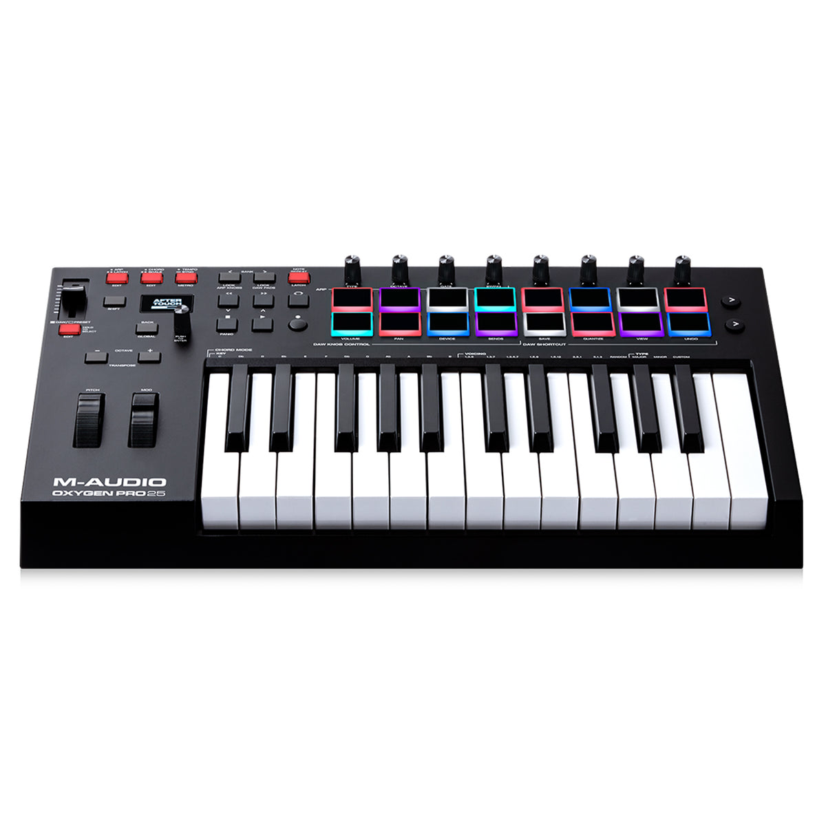M-Audio Oxygen Pro 25 25-key USB powered MIDI controller with Smart Controls and Auto-mapping