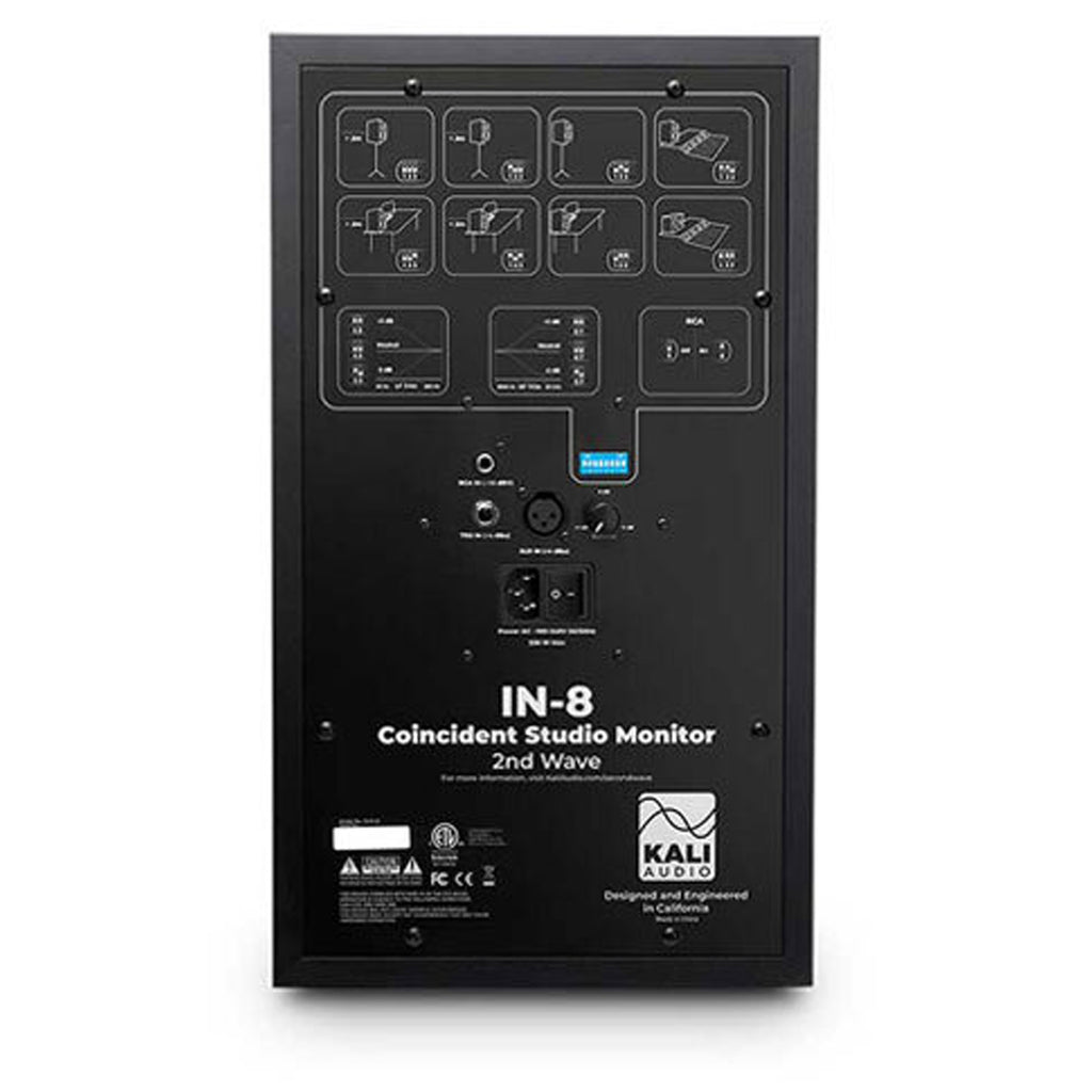 Kali Audio IN-8 2nd Wave 3-Way Studio Monitor Pair
