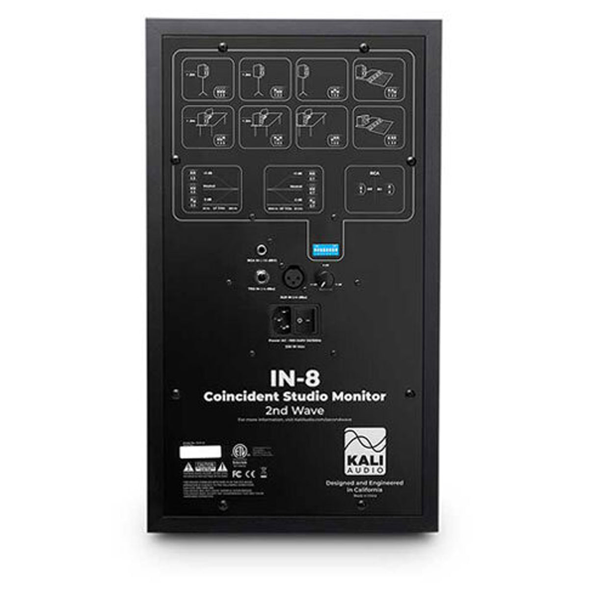 Kali Audio IN-8 2nd Wave 3-Way Studio Monitor Pair