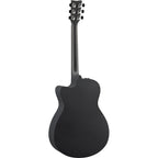 Yamaha FSX80C Concert Cutaway Semi-Acoustic Guitar- Black