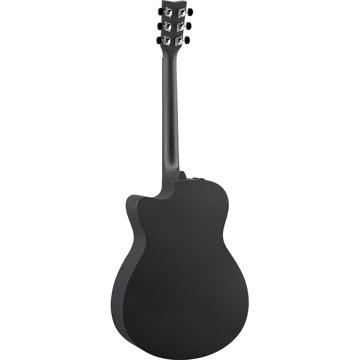 Yamaha FSX80C Concert Cutaway Semi-Acoustic Guitar- Black