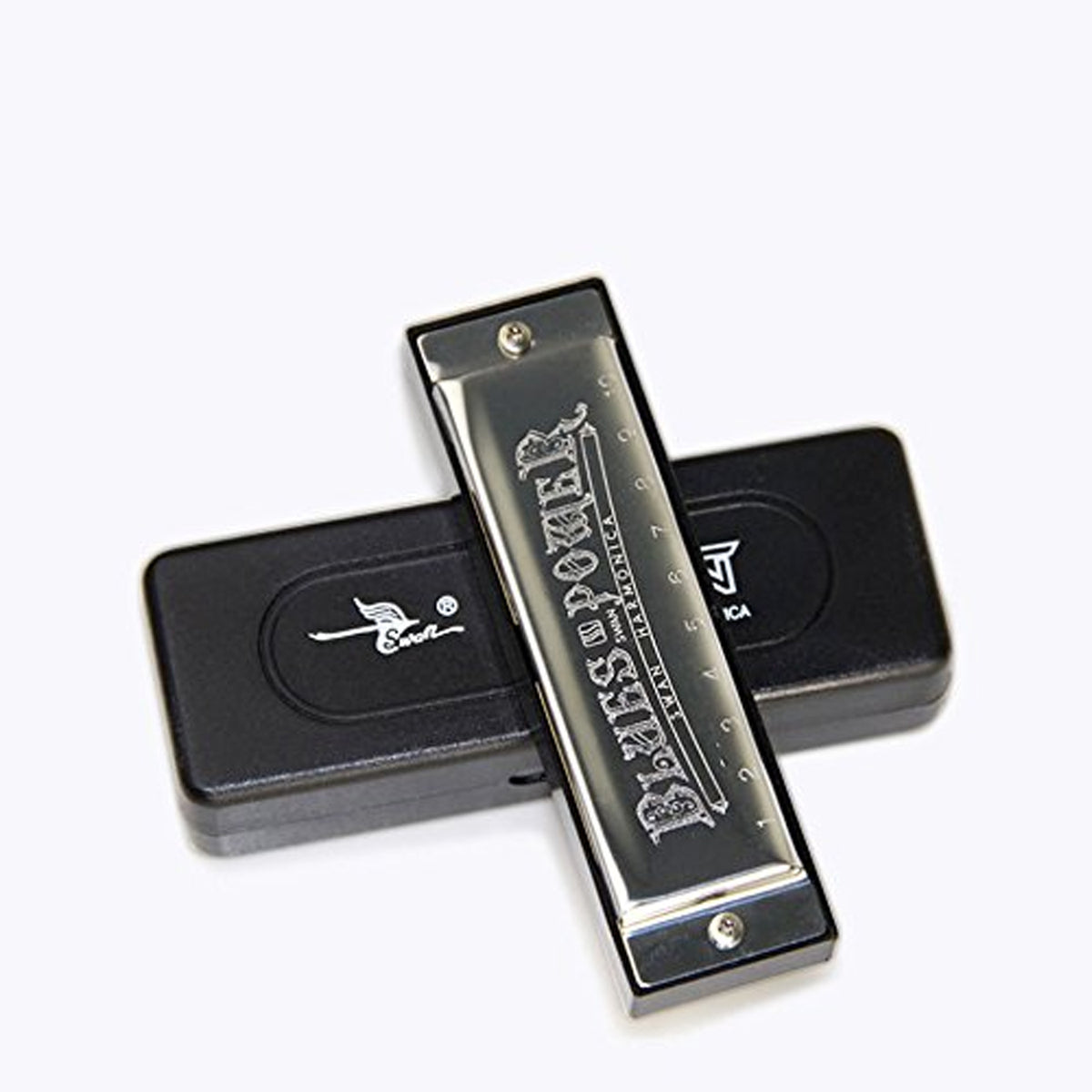 SWAN 1020H 10 Holes 20 Tone Blues Harmonica