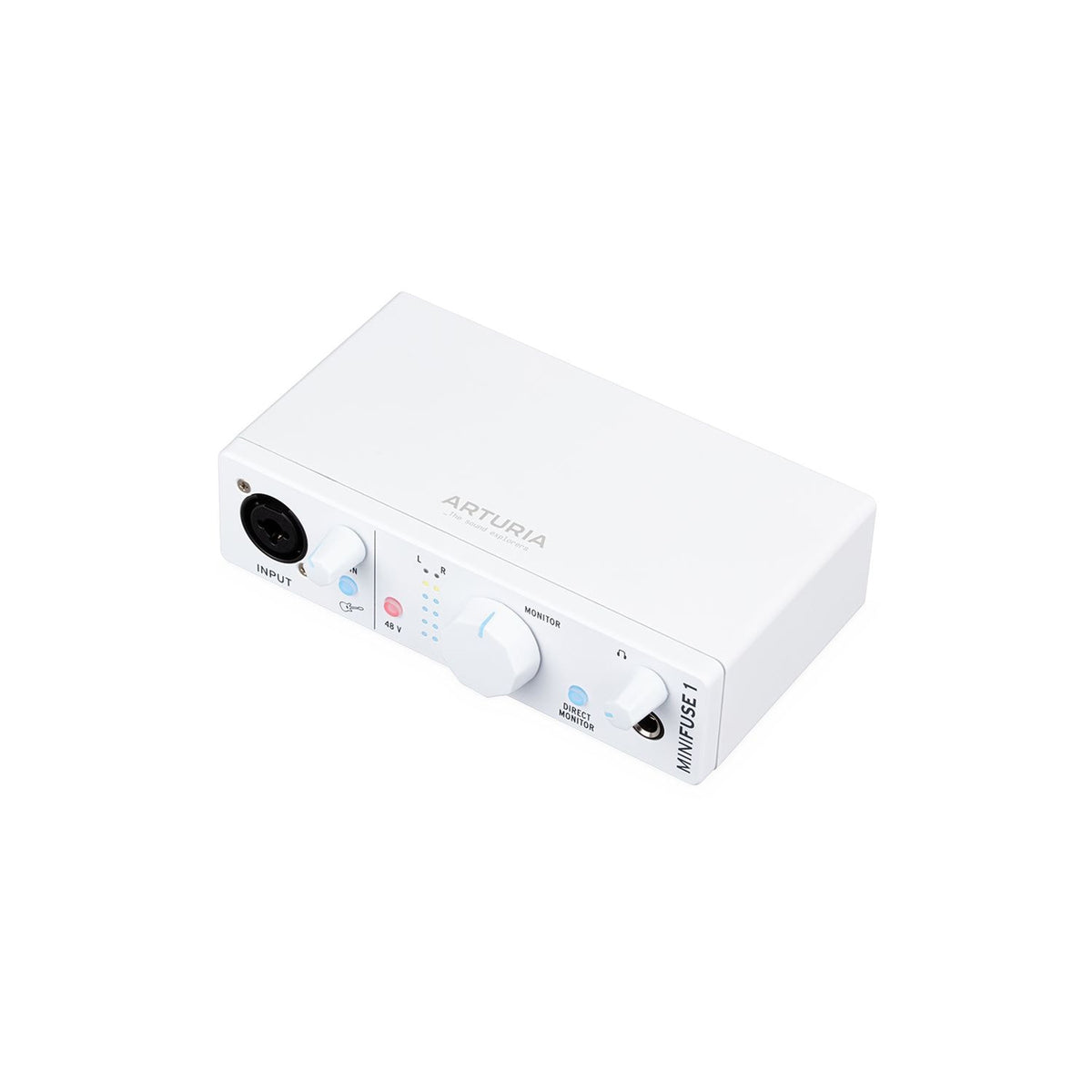 Arturia MiniFuse 1 portable USB-C Audio Interface - white