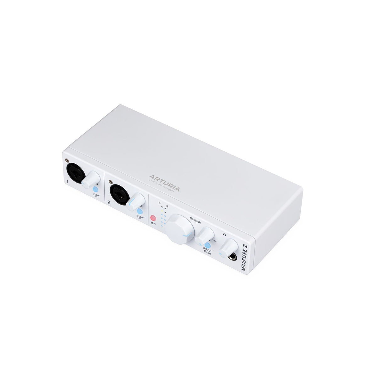 Arturia MiniFuse 2 portable USB-C Audio Interface - white