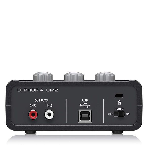 Behringer U-PHORIA UM2 2 x 2 Audio interface with USB 2.0